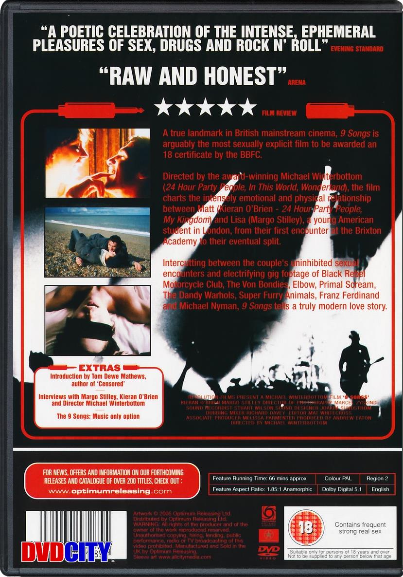 9 Songs (2004) - dvdcity.dk